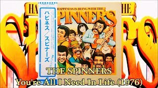 Music video thumbnail preview for THE SPINNERS - You're All I Need In Life (1976) Soul Philly *Philippe Wynne, MFSB, スピナーズ by The Spinners