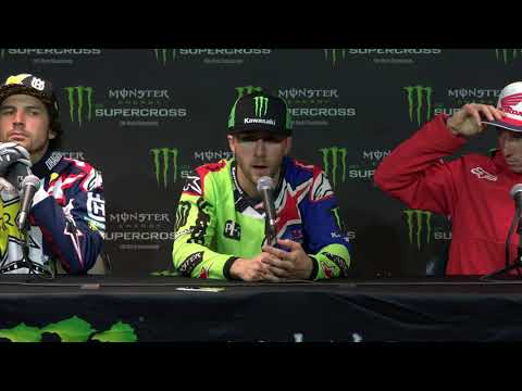 450SX Post Race Press Conference - Second Round in Anaheim - Race Day LIVE 2018