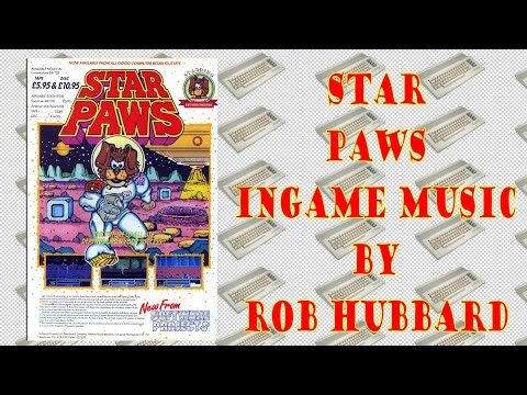 C64 Music 🔵 Star Paws by Rob Hubbard 🔴
