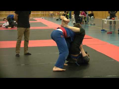 ADCC Norway 2012 BJJ - 76 kg Espen Mathiesen vs Johan Aasen