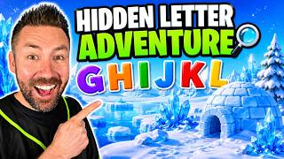🔍 Find the Hidden Letters G H I J K L! | Letter Videos for Kindergarten & Preschool Kids