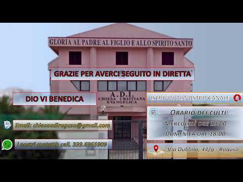 Incontro Provinciale Ragusa/Siracusa del 08/12/2022 Culto Serale