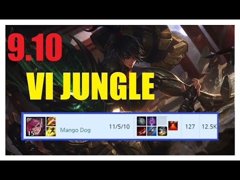 Vi Jungle - Ranked Challenger Patch 9.10 - KR Grandmaster