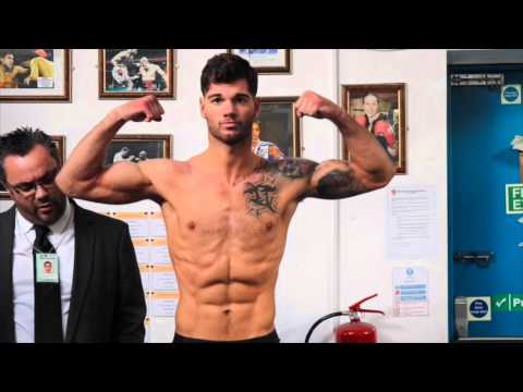 RYAN ASTON v NATHAN GRAHAM OFFICIAL WEIGH IN & HEAD TO HEAD