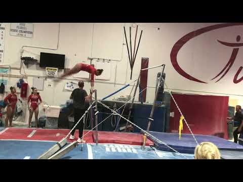 Uneven Bar Bail to Handstand and Ray Release