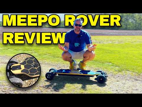 Meepo Rover Electric Skateboard Review: Gravel, Grass & Dirt Test