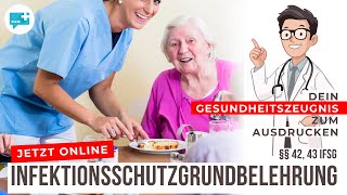 Grundbelehrung Infektionsschutz (§43 IfSG) – Online-Belehrung einfach erklärt