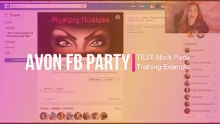 Avon Facebook Training Party