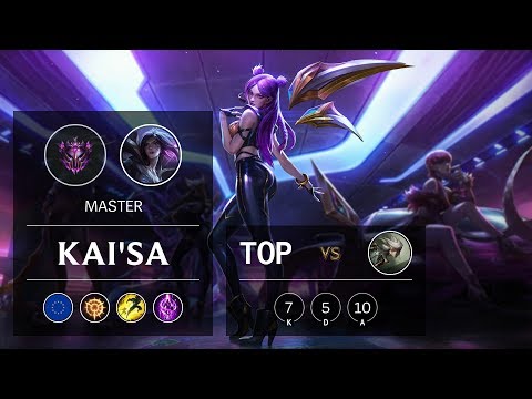 Kai'Sa Top vs Camille - EUW Master Patch 9.21