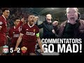 LFC commentators go mad in the gantry... | Incredible Anfield atmosphere
