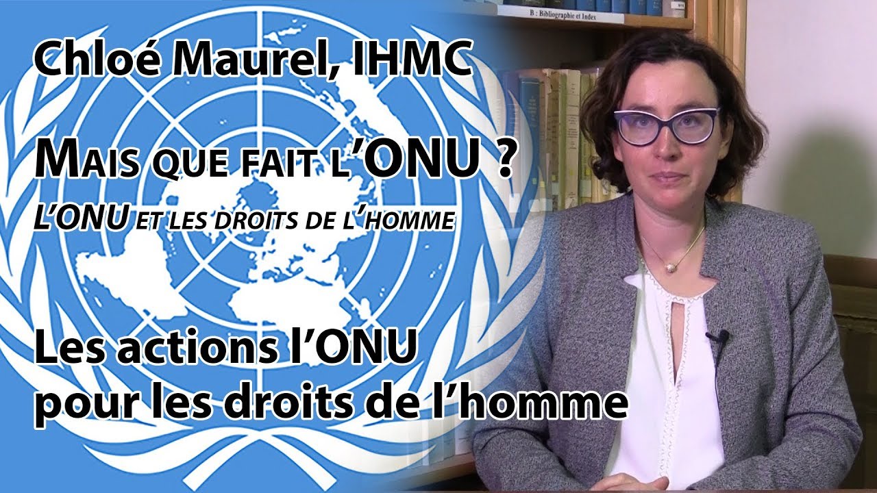 Les actions de l'ONU pour les droits de l'homme