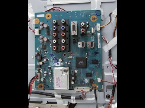 LCD TV Repair Tutorial LCD TV Parts Overview Common Symptoms Solutions How to Fix LCD TVs