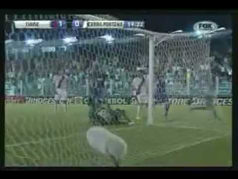 Gol de Mariano Echeverria - Tigre 1 - Cerro Porteño 0 - Copa sudamericana 2012