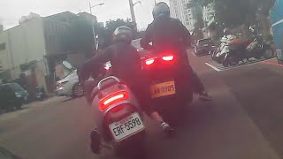 【車禍影片】 就這樣親上去了（2025.11.29 新北市土城區中山路