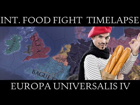 EU4 Timelapse: International Food Fight