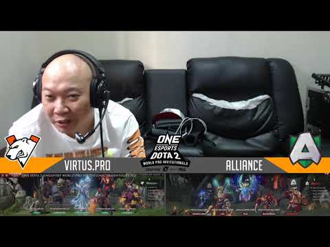 Virtus.pro vs Alliance (Bo3) GAME 3 | ONE Esports Dota 2 World Pro Invitational Singapore