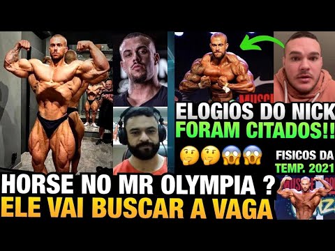 HORSE QUER BUSCAR O MR OLYMPIA EM 2022 - FÍSICOS DE 2021 - ELOGIOS DO NICK WALKER E MUITO MAIS