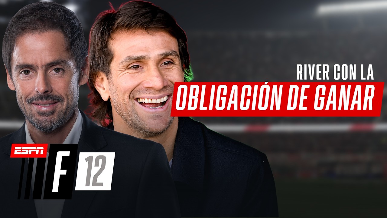 MARIANO CLOSS Y EQUIPO ANALIZAN LA AGENDA DE RIVER, EL POSIBLE XI ANTE ESTUDIANTES RC | ESPNF12