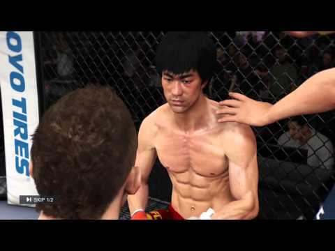 UFC free fight Bruce Lee V Dermertrius Johnson Ps4  K.O
