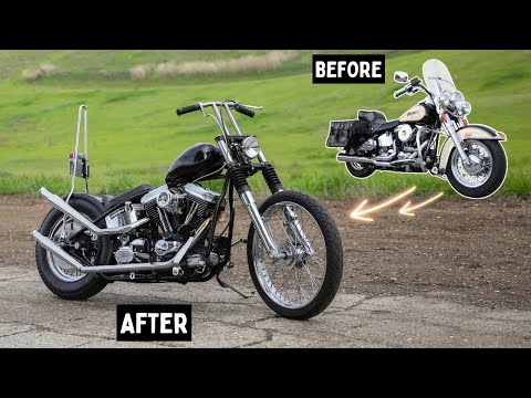 Building a Big Twin EVO Chopper in 15 Minutes
