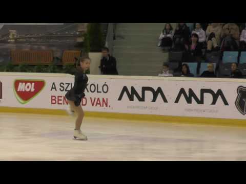 2016 Santa Claus Cup: Ivett SZARKA (HUN) - FS Adv. Novice GIRLS short program
