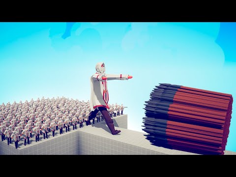 100x ASSASSINS + GIANT vs EVERY GOD - TABS | Totally Accurate Battle Simulator 2022