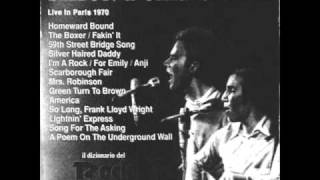 Fakin It - Live in Paris 1970 - (Simon &amp; Garfunkel)