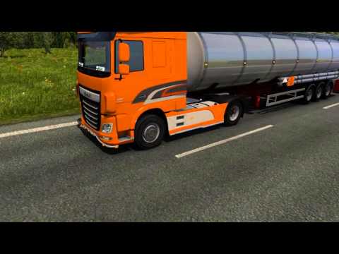 ETS2 DAF XF Euro 6 Kolín - Karlovy Vary