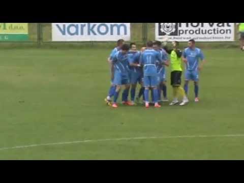 Podravina - Višnjevac, gol za 1:0 N. Pomper