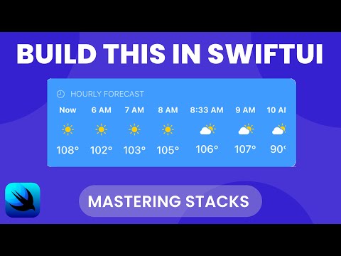 Mastering Stacks in SwiftUI (VStack, HStack, LazyStacks, SwiftUI Tutorial) thumbnail