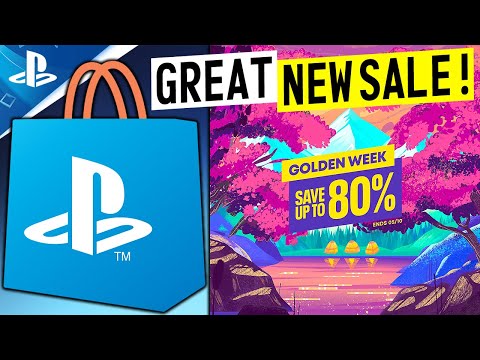 BIG NEW PSN SALE LIVE! PlayStation GOLDEN WEEK Sale CHEAP PS4/PS5 DEALS (NEW PlayStation Deals 2023)