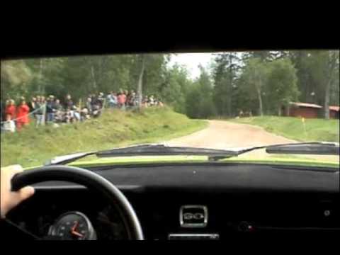 Rättvik hillclimb 2009 me saab v4
