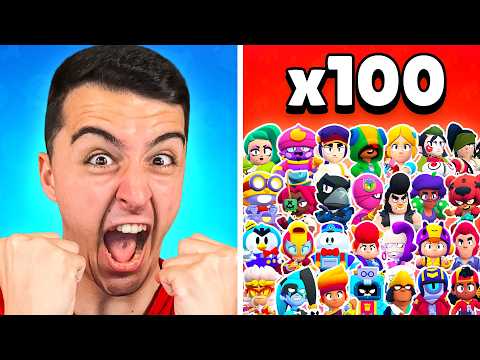100 BRAWLERS vs H3CTORUIZ en BRAWL STARS 😱🔥 (minijuegos)