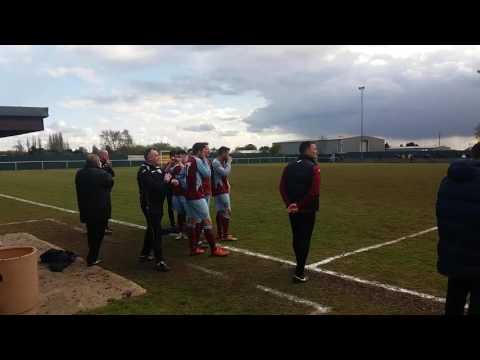 Bottesford Town 1 AFC Emley 1 - NCEL Division 1 Play Off Final 30/04/16 (Ashley Flynn Penalty)