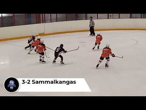 Maalikooste: U12 Harjoitusottelu 15.5.2025 - LeKi sininen vs. Kiekko-Ahma musta