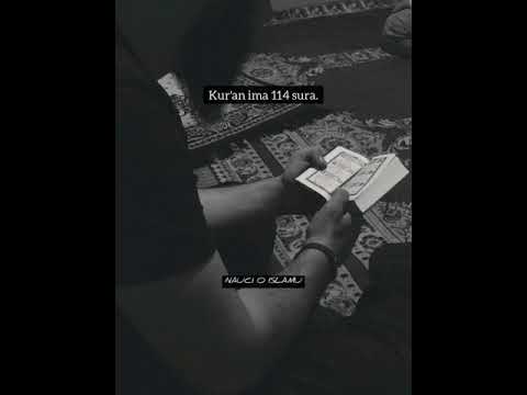 ZNAMO LI OSNOVNE STVARI O KUR'ANU?