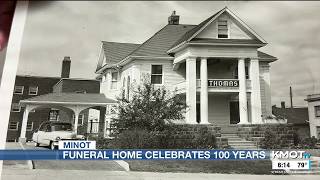 Thomas Family Funeral Home celebrates 100 years of serving the Minot community