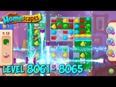 Homescapes level 8061 - 8065 🏡 Playrix HD