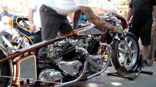 Twin Engine Triumph Fire Up