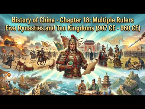 History of China - Chapter 18: Multiple Rulers / Five Dynasties and Ten Kingdoms (907 CE - 960 CE)
