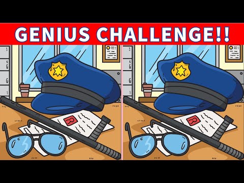 【Spot the difference】⚡️10mins brain exercise!! Find the difference game for genius!!