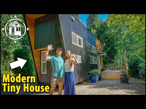 This ultra-modern, luxury tiny home will blow your mind!