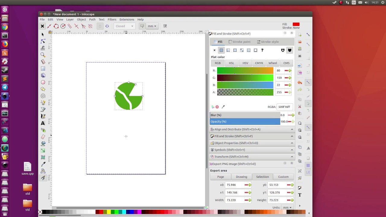 Inkscape 1.0 Alpha GTK3 on Ubuntu Linux
