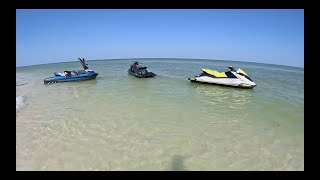 Jetskiing The Cotee River To Anclote Key And Back