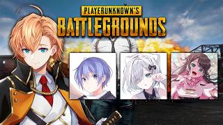 【PUBG】なんとPUBGをフルパでなんとこのメンツで w/ 白雪レイド 花芽なずな 花芽すみれ