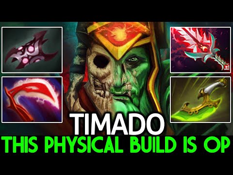TIMADO [Wraith King] Insane Physical Damage This Build is OP Dota 2