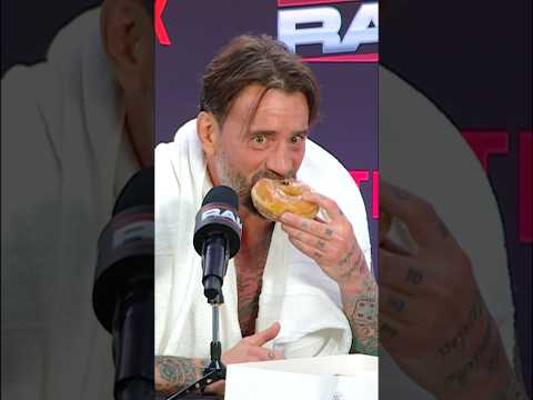 One thing about CM Punk is... he LOVES a good pastry. 🍩😍