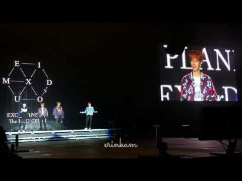 170428 EXO'rDIUM in LA - 2nd Ment + Sehun & Xiumin show their dance + Learning 같이해