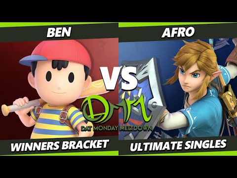 DAT MM 258 - Ben (Ness) Vs. Afro (Link) SSBU Ultimate Tournament