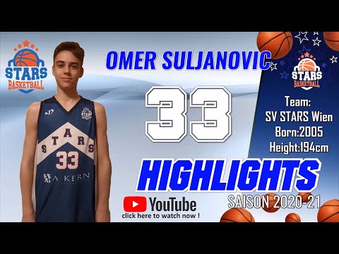 Stars Highlights Factory : OMER SULJANOVIC Saison 2019-20